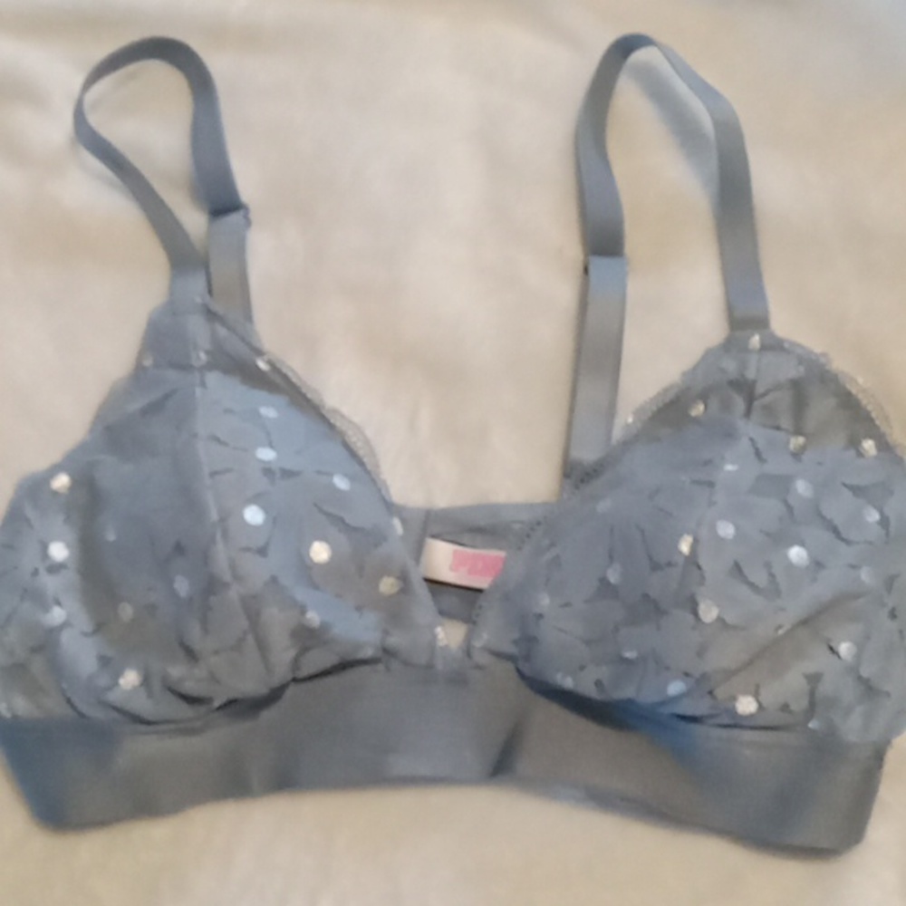 PINK bralette size lg